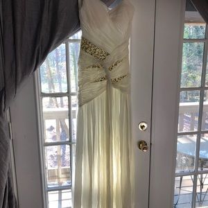 Evening dress gown